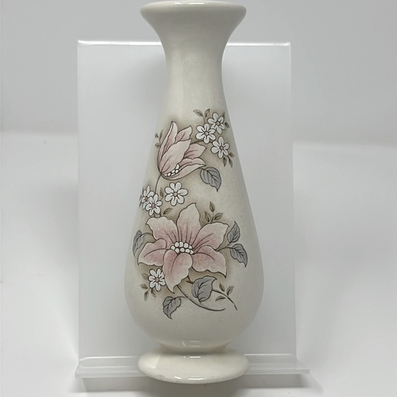 VTG VB Athena California Pottery Ceramic Floral Bud Vase RARE Cottage - Picture 7 of 16